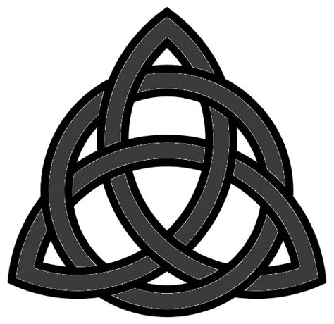 Trinty Triquetra With Circle Interlace Tattoo Idea Celtic Triad