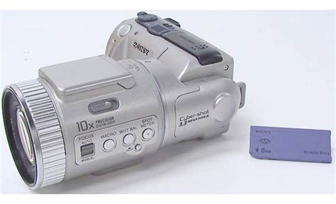 Sony Dsc F505v Cyber Shot® Digital Camera With Memory Stick® At Crutchfield