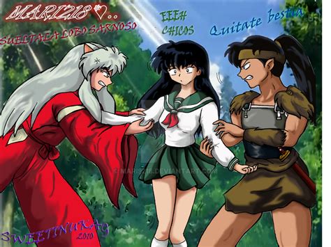 Koga Inuyasha Y Aomepng By Mari9218 On Deviantart