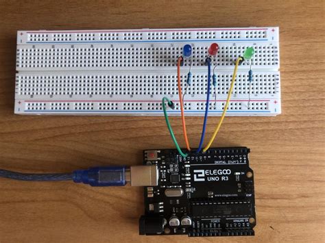 Arduino Uno R Elegoo Led Sequential Control Project Esteemstream News