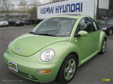 2003 Cyber Green Metallic Volkswagen New Beetle Gls 18t Cyber Green