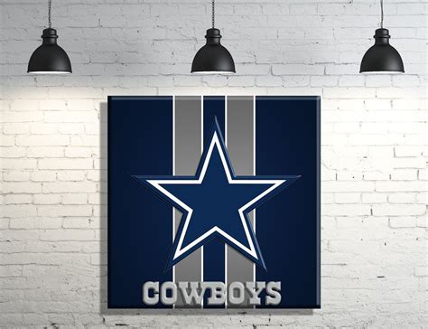 Dallas Cowboys Framed Canvas Wall Art Decor Ebay With Images