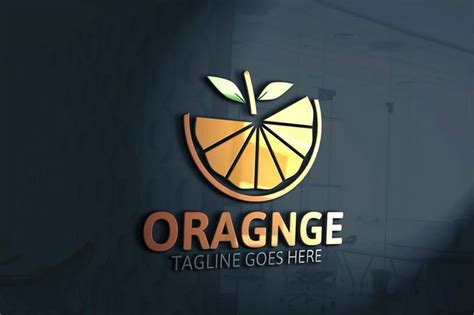 20 Best Orange Logo Designs Templates Templatefor