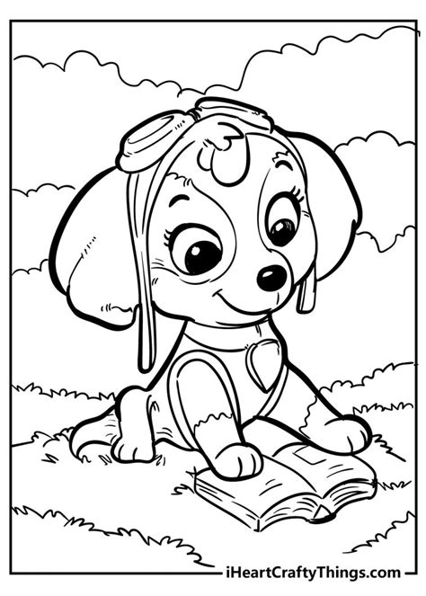 Paw Patrol Coloring Pages Free Printable Paw Patrol Coloring Pages My