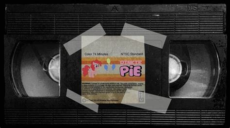 Pinkie Pie Movies Vhs Tape Template 1922 1984 By Pinkiepieglobal On