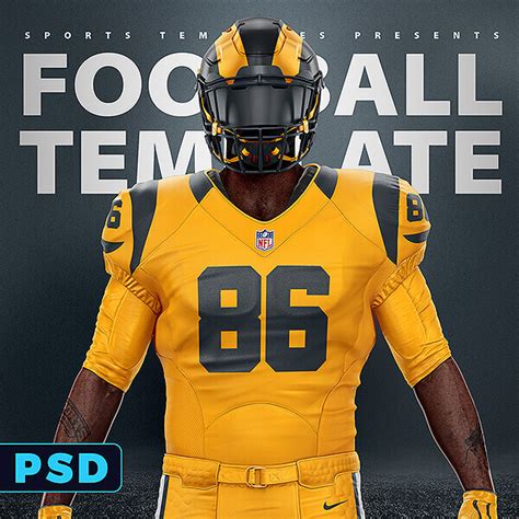 football uniform template mockup  sports templates