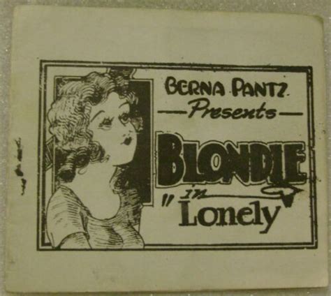 Blondie In Lonely Vintage Tijuana Bible Risque Underground Comic