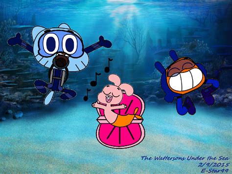 The Wattersons Under The Sea By Edalhoff345