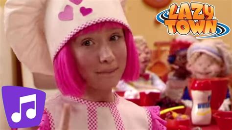 Lazytown Cooking By The Book Music Video Lazy Town Cooking