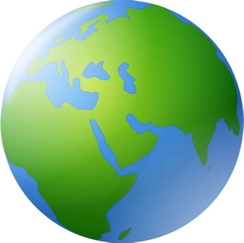 World Globe Clip Art Free Vector In Open Office Drawing