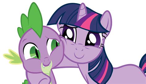 Spike And Twilight By Rezhor On Deviantart