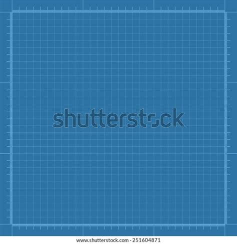 Blueprint Technical Grid Background Graphing Engineering Stock Vector