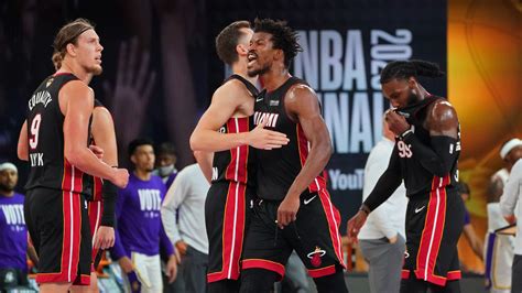 Jimmy butler's dominant performance sunday night helped the miami heat get past the los angeles lakers in game 3 of the nba finals. NBA Finals 2020: Jimmy Butler's historic performance leads ...