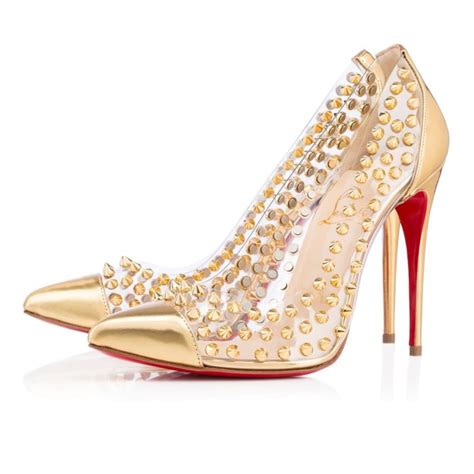 Christian Louboutin Gold Shoes Shoes Post