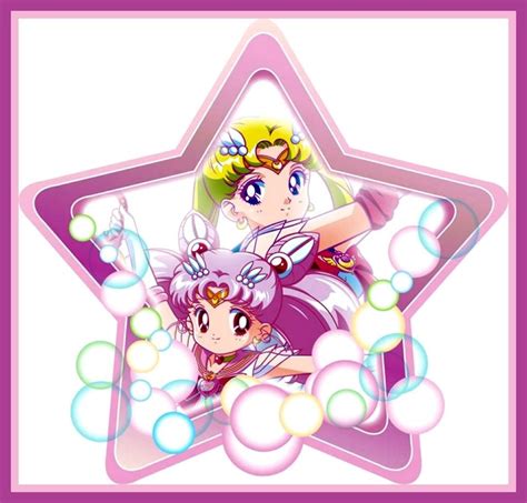 Super Sailor Chibi Moon And Super Sailor Moon By Marco Albiero Super