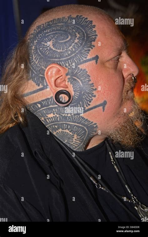 Paul Booth A Man With Face Tattoos At The 16th Annual New York City