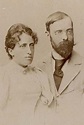 Otto Modersohn with his first wife Helene Schroder who died in 1898;