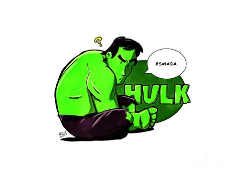 Hulk Digital Art By Belo Nie