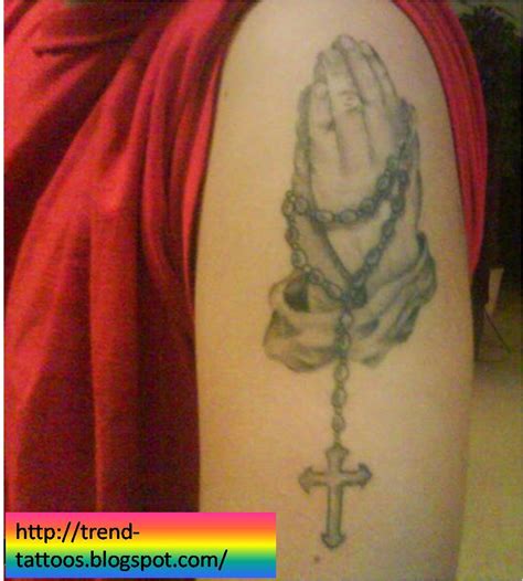 Trend Tattoos Rosary Tattoo Meaning Symbolism And Locations