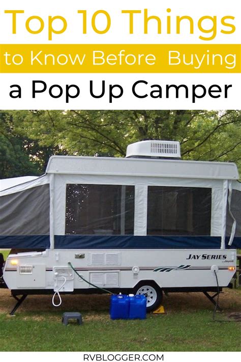 Top 10 Things To Know Before Buying A Pop Up Camper In 2021 Pop Up