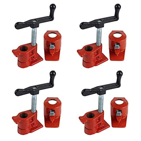 4 Pack Muzerdo 12 Wood Gluing Pipe Clamp Set Heavy Duty Woodworking