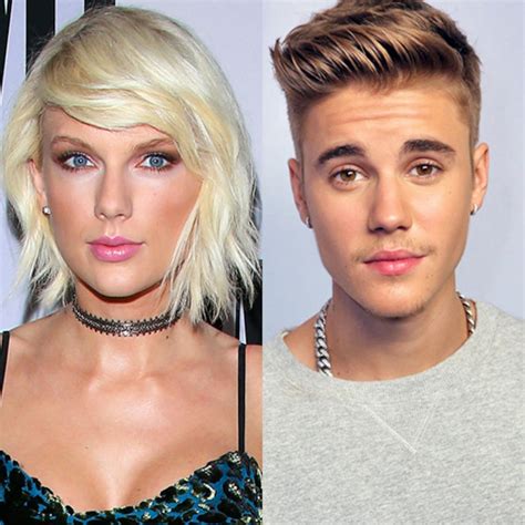 Feud Over Justin Bieber Sings Taylor Swifts Song Watch E Online Uk
