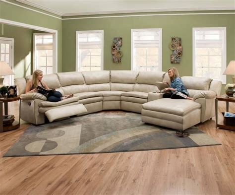 20 Ideas Of Curved Sectional Sofas With Recliner