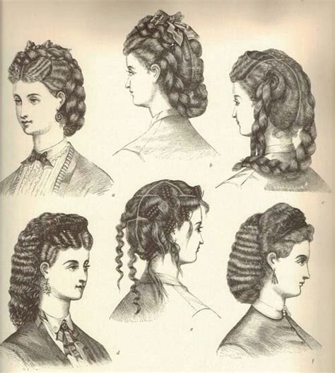 Gilded Age Girls Hair Victorian Hairstyles 1800s Hairstyles