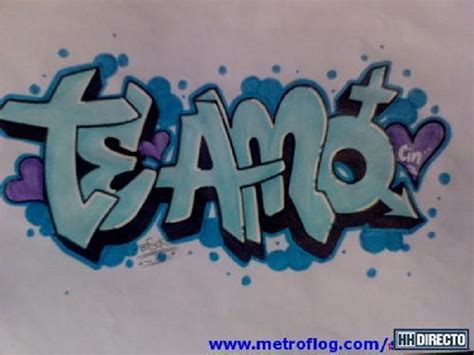 Graffitis De Te Amo Arte Con Graffiti