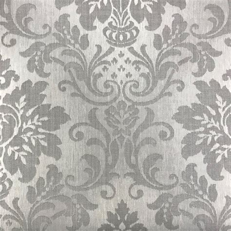 Grandeco Fabric Royal Damask Pattern Glitter Motif Textured Wallpaper