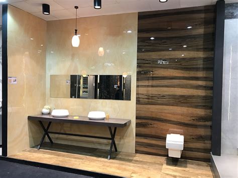 marblelook porcelaintile mockup bathroom exhibition display bathroom design luxury bathroom