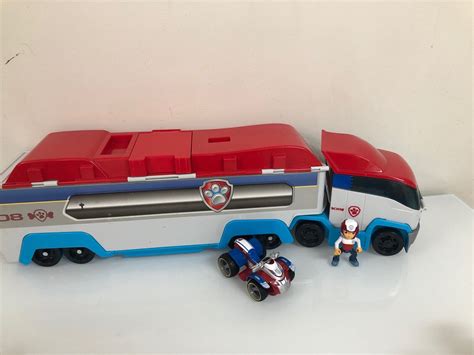 Paw Patrol Patroller Semi Truck Bus Figures And Vehicles Everest Ryder