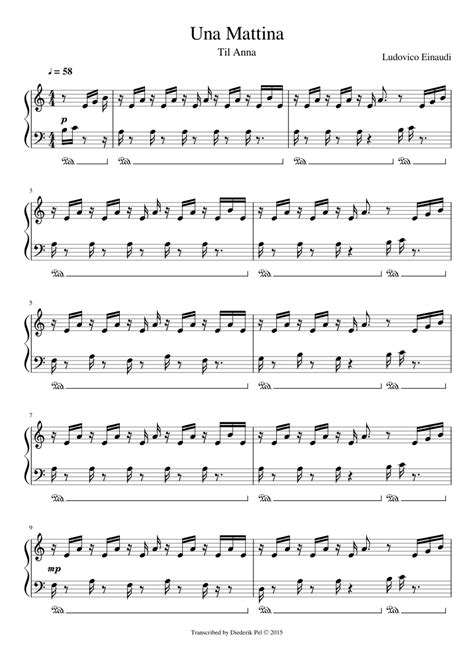 Kreuzworträtsel für erwachsene gratis ausdrucken oder als pdf vorlage downloaden. Una Mattina til Anna | MuseScore | Klaviernoten ...