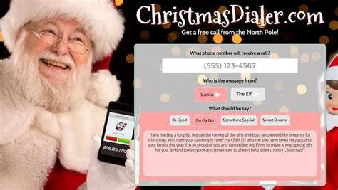 What Is Santa Claus Phone Number How Can I Call Santa Claus Phone