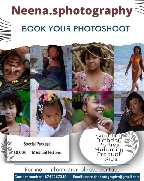 Book Your Photoshoot Session For Sale In Book Your Photoshoot Clarendon