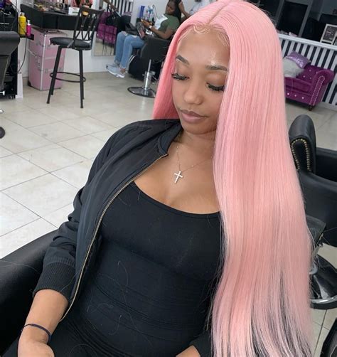 Essencia On Instagram “cotton Candy Pink Anyone 🍭 Full Lace Wig