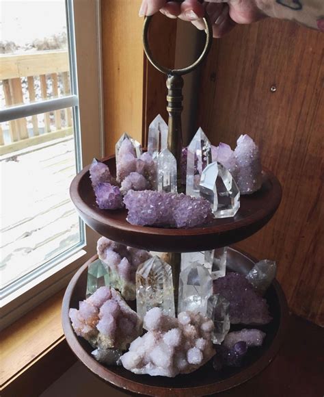 Pin By Emily Maule On S T O N E S Displaying Crystals Crystal Room