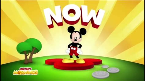 Mickey Mouse Clubhouse Now Bumper Mickey Mornings Disney Junior
