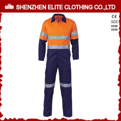 China Fire Retardant Safety Work Coveralls With Reflector For Men