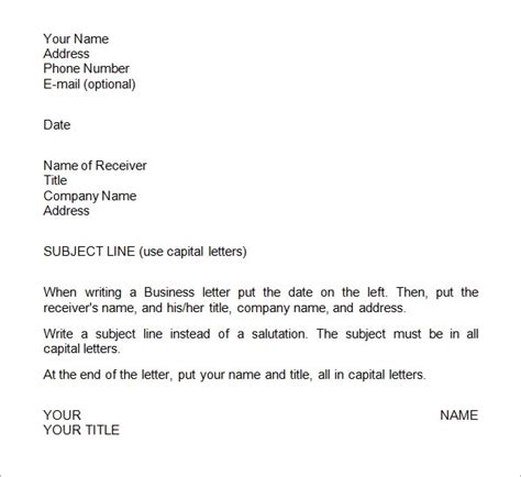business letters format    documents   word