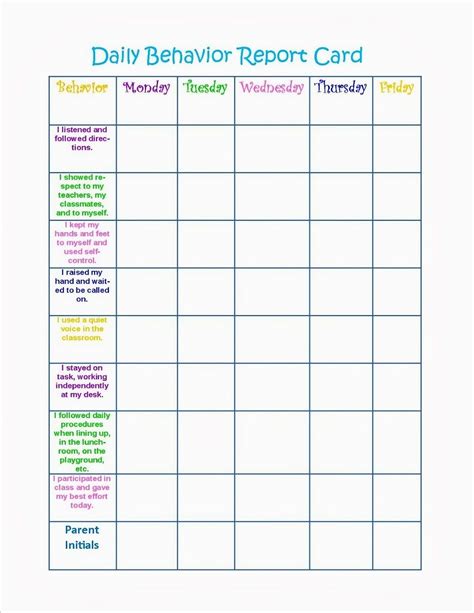 Free And Printable Selection Of Behavior Reward Charts Is Available On