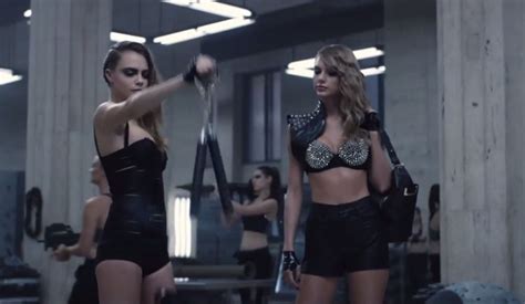 All The Outfits And Celebrities From Taylor Swift S Bad Blood Music Video Pictures Glamour