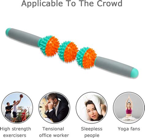 Muscle Roller Stick Podazz Massager Athletes Runners Help Leg And Body Back Recovery For Trigger