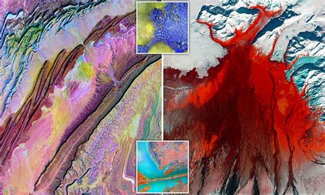 Earth As Art Infrared Satellite Photos Show World In Dazzling Colour