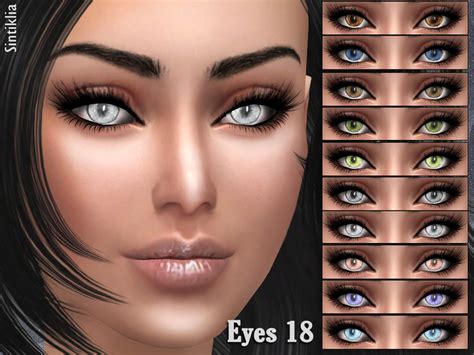 The Sims Resource Sintiklia Eyes 18