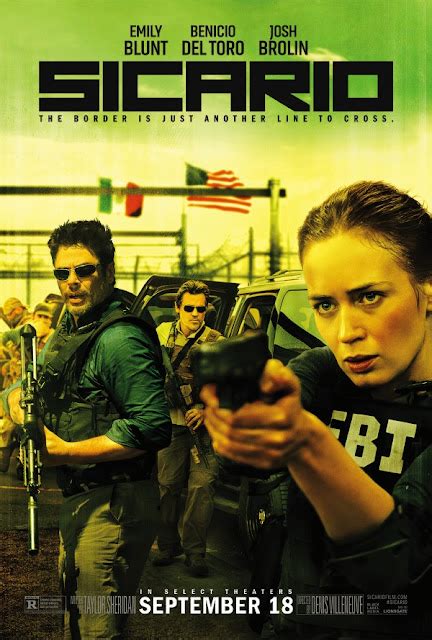 Denis Villeneuves Sicario 2015 The Hitman On The Move Along The