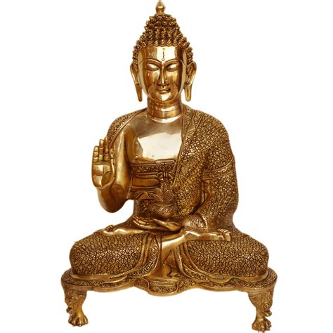 Home Decor Brass Made Lord Buddha Decorative Statue By Aakrati Buy