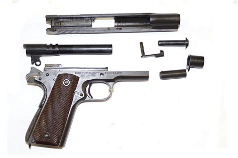 Pistolet Remington 1911 A1 Ww2 De 1943 N° 1036212 Calibre 45acp