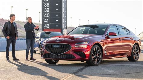 Track Time Introducing The 2022 Genesis G70 Motortrend Youtube