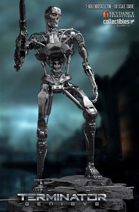⭐⭐ Preorder ⭐⭐ Terminator Genisys Statue 110 T 800 Endoskeleton By